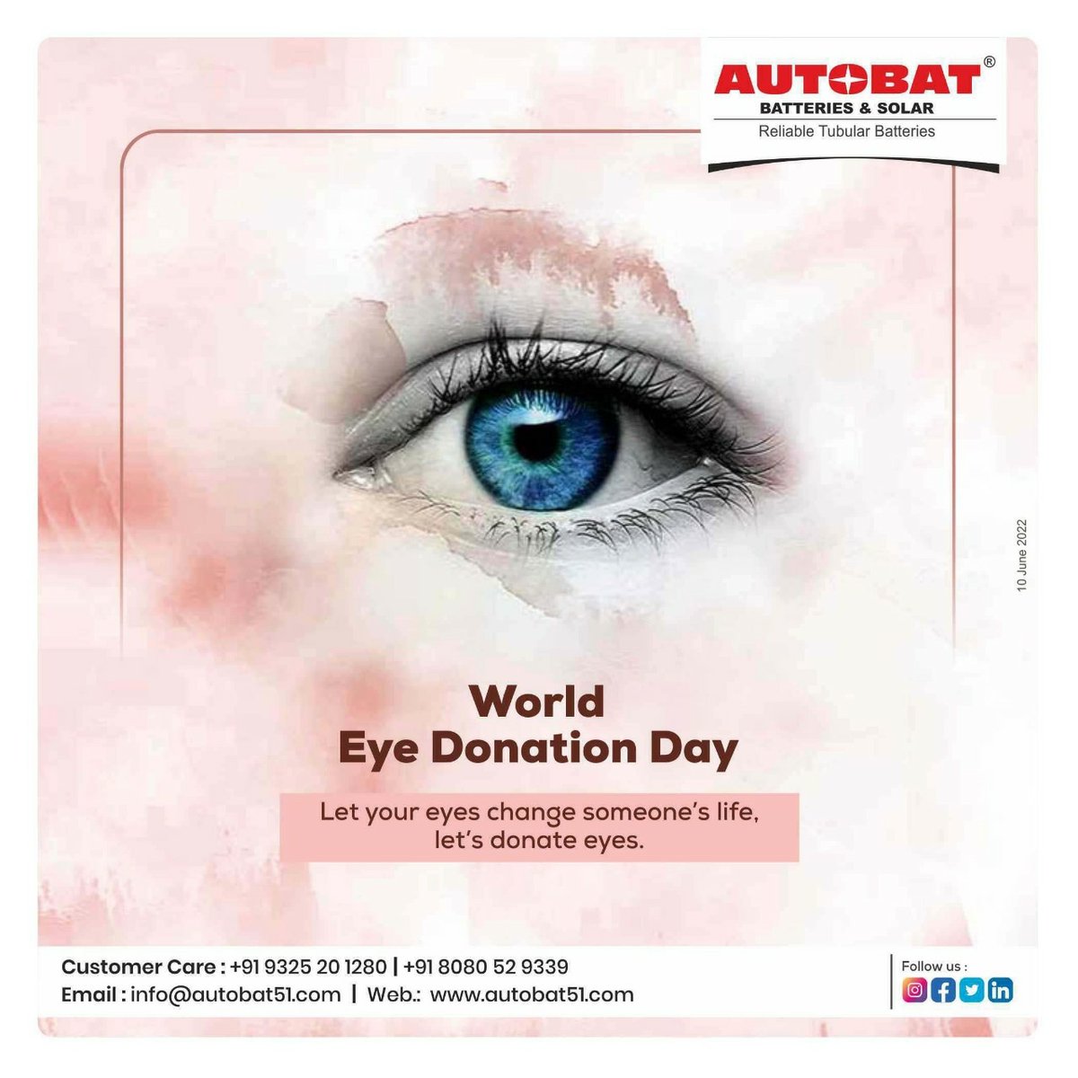 AutobatL's tweet photo. World Eye Donation Day
Let your eyes change someone’s life, let’s donate eyes.
#worldeyedonationday
#organdonation
#eyedonationawareness 
#eyedonation 
#savelives 
#donateeyes 
#eyebank 
#eyehealth https://t.co/3GoWHyanI2