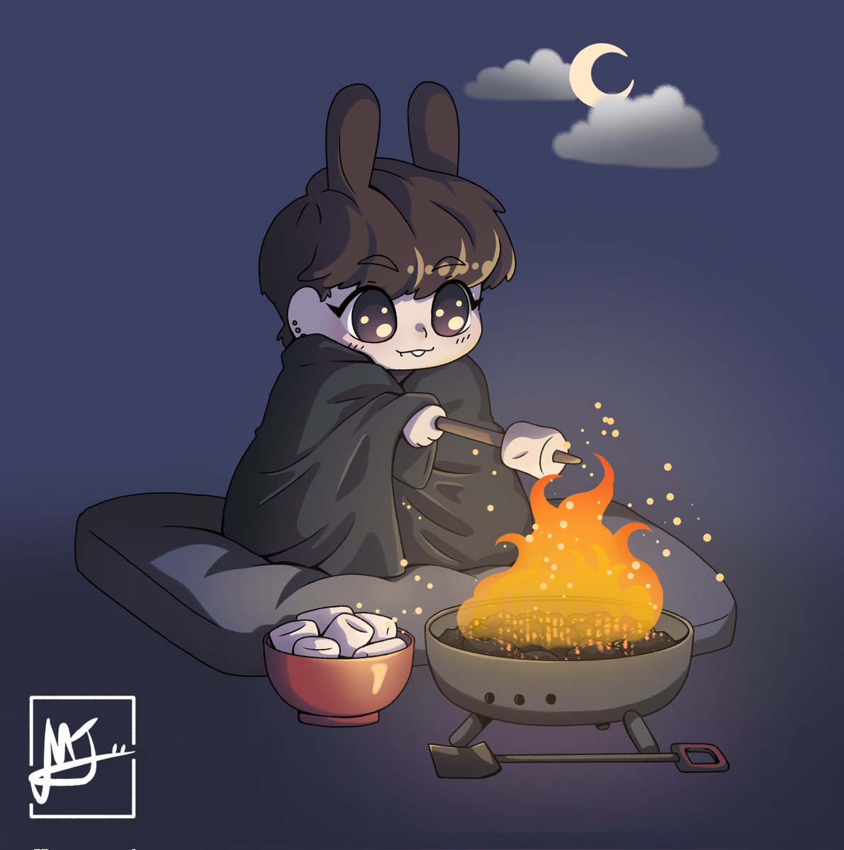 drw_majora's tweet photo. Acampamento 🏕

#JUNGKOOK #BTS_Proof @BTS_twt https://t.co/NlDd03gZjS