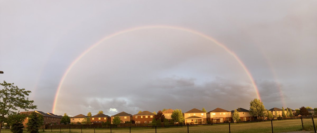 Week #38 at JWB -  What a perfect way to end JWB’s End of the Year Fun Fair but with a double rainbow. Thank you so much parent council for another amazing community event. <a href="/JWBoichPS/">J.W. Boich P. S.</a>