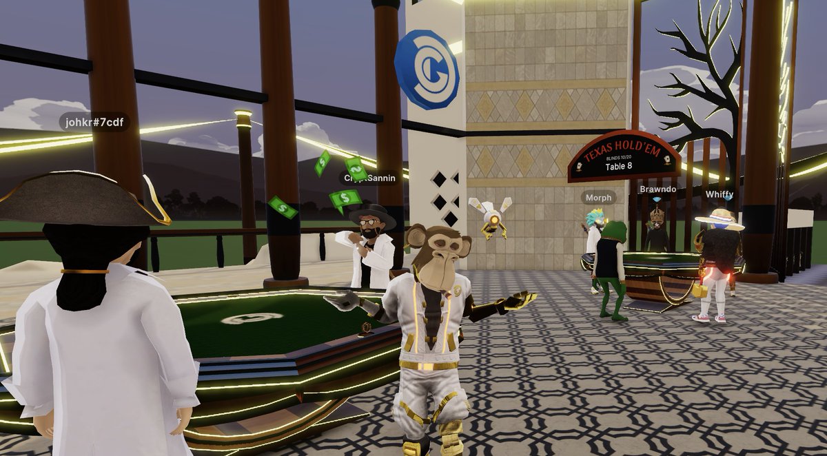 Thursday night ritual, losing my chips to <a href="/crypt_sannin/">Sannin.eth 🥷</a>. 😑