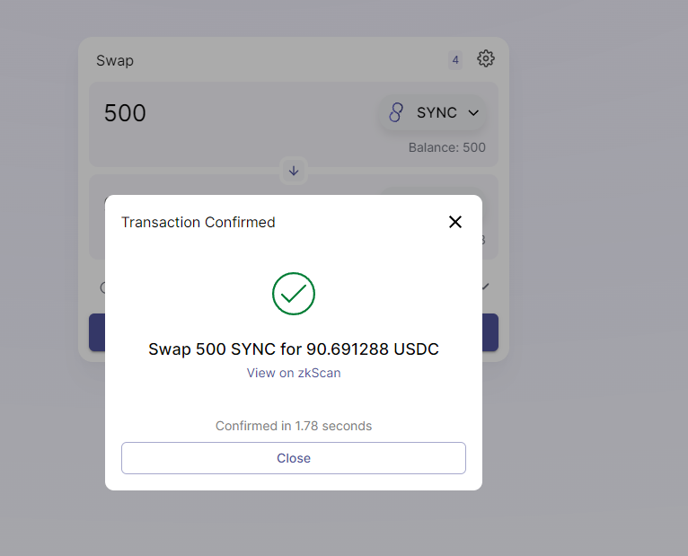 CarloDes2's tweet photo. GREAT #L222 #zkSync #Layer2 #ZKRollup #testnet #Ethereum #DeFi https://t.co/doSx2CutDB