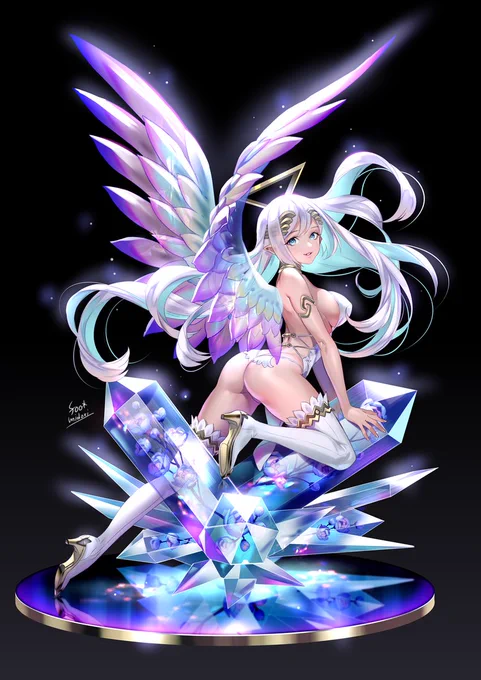 コトブキヤ様より
オリジナルIPフィギュアシリーズ「幻奏美術館」
の原画を担当させていただきます。

第1弾キャラクター「水晶の天使アリア」
予約受付中です、よろしくお願いいたします。
公式サイト
https://t.co/5OibGLHlss 
