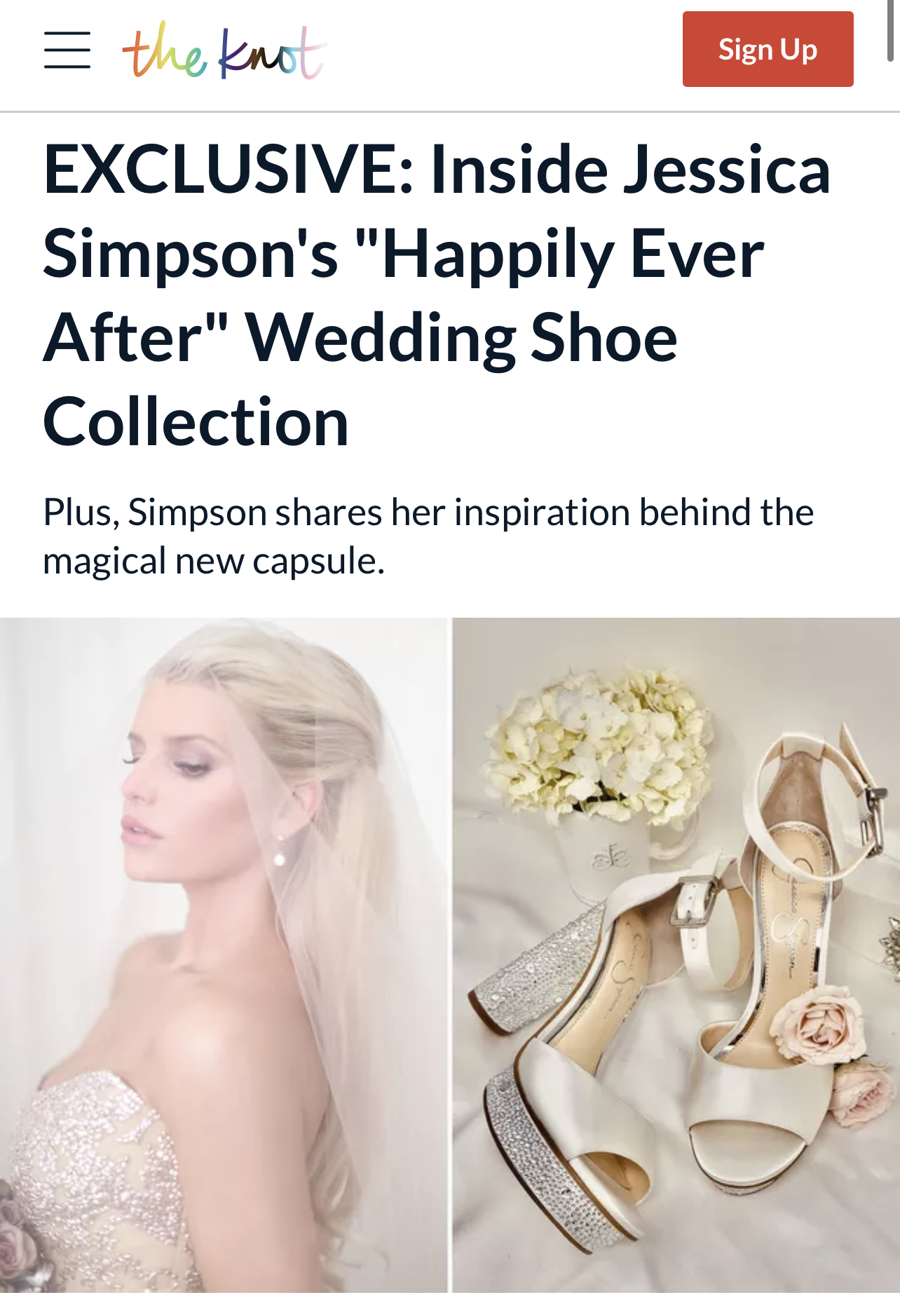 Jessica Simpson Wedding Dress
