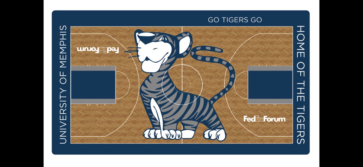 nsbarron's tweet photo. @Memphis_MBB @FedExForum https://t.co/dnzOlhIItz