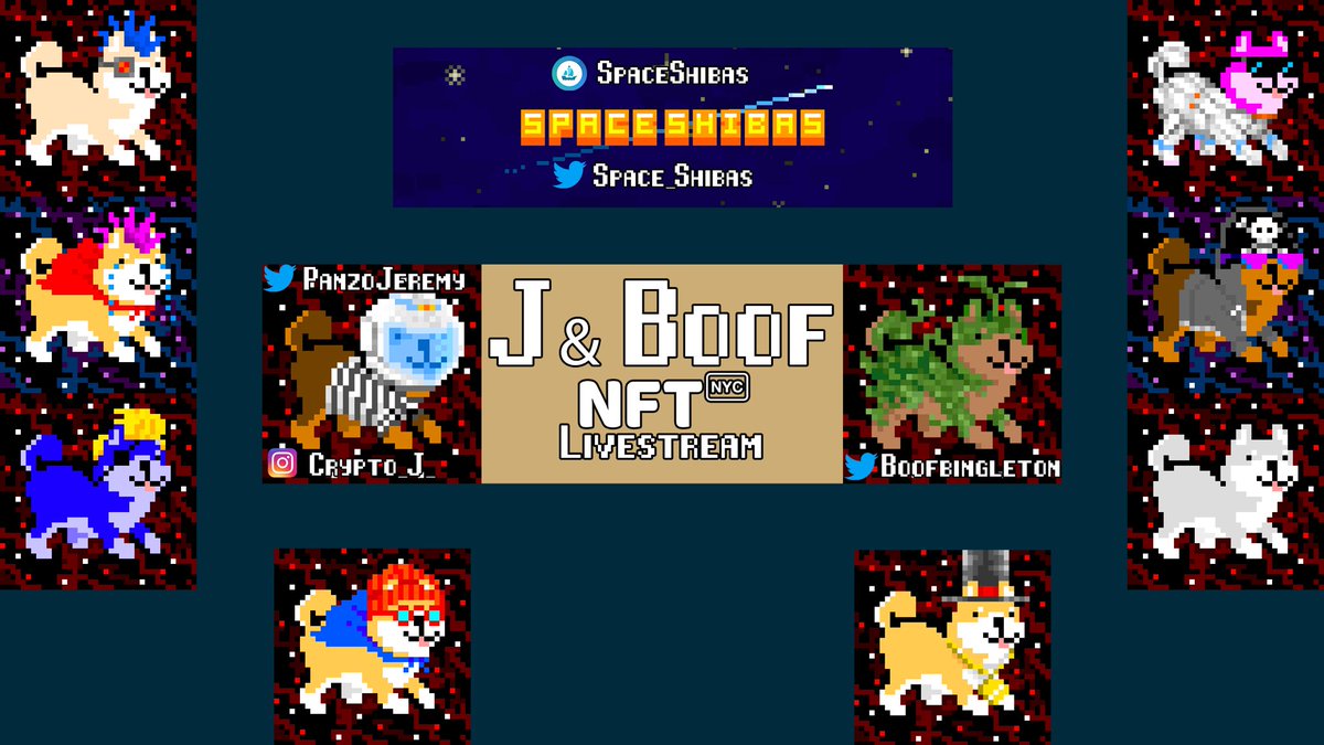 Can’t wait for <a href="/NFT_NYC/">NFT.NYC</a> !! Gonna livestream with <a href="/BoofBingleton/">Boof Bingleton</a> !! Will be a great week 🤘will keep ya posted y’all !