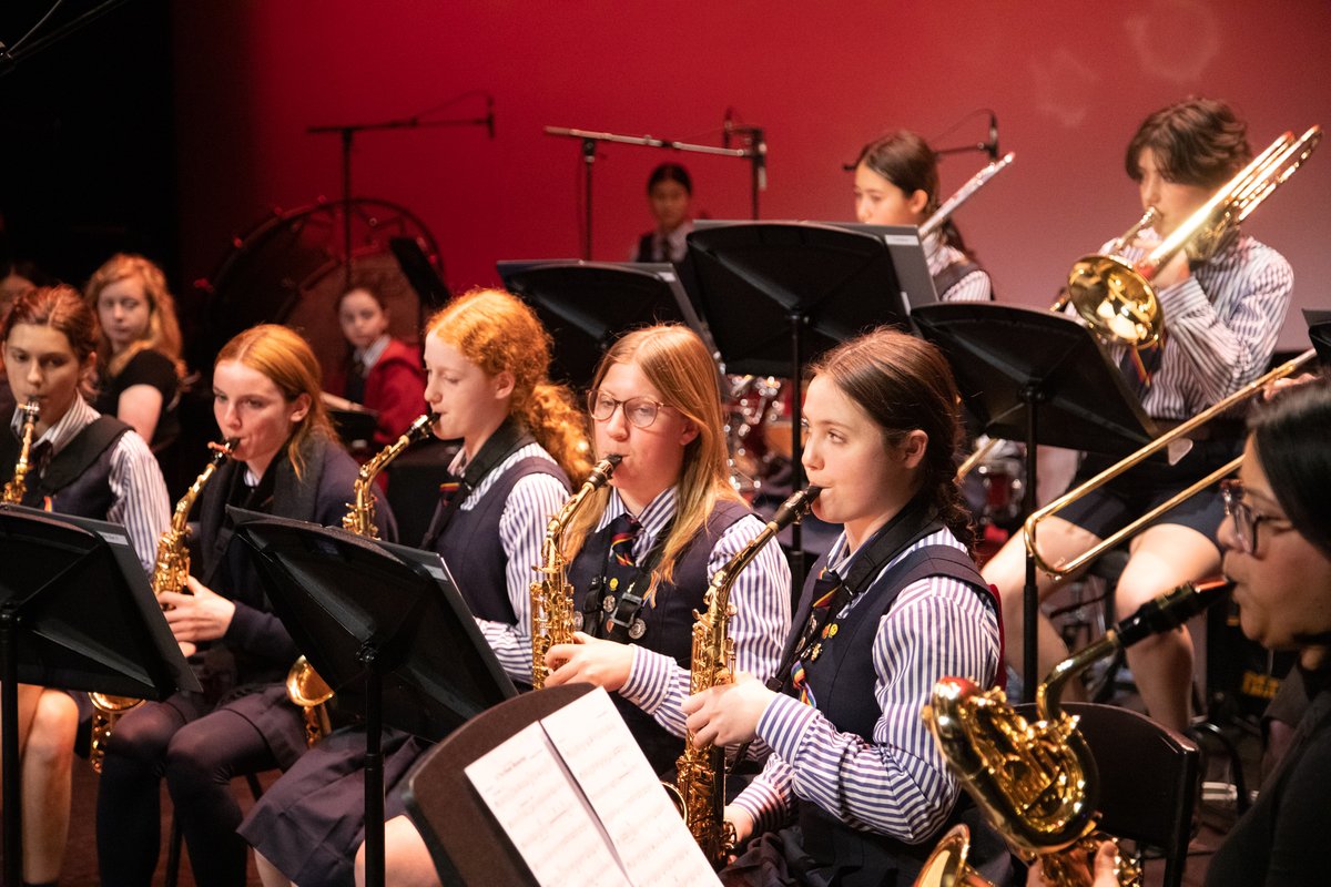 Band Showcase was held for the first time on stage in the new PAC Theatre. The showcase included performances by our Year 3-12 Concert Bands, Jazz Bands and chamber ensembles. #music