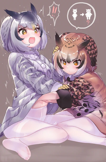 #けもフレ絵を貼る見た人もやる 
実は博士と助手が好きなんです 