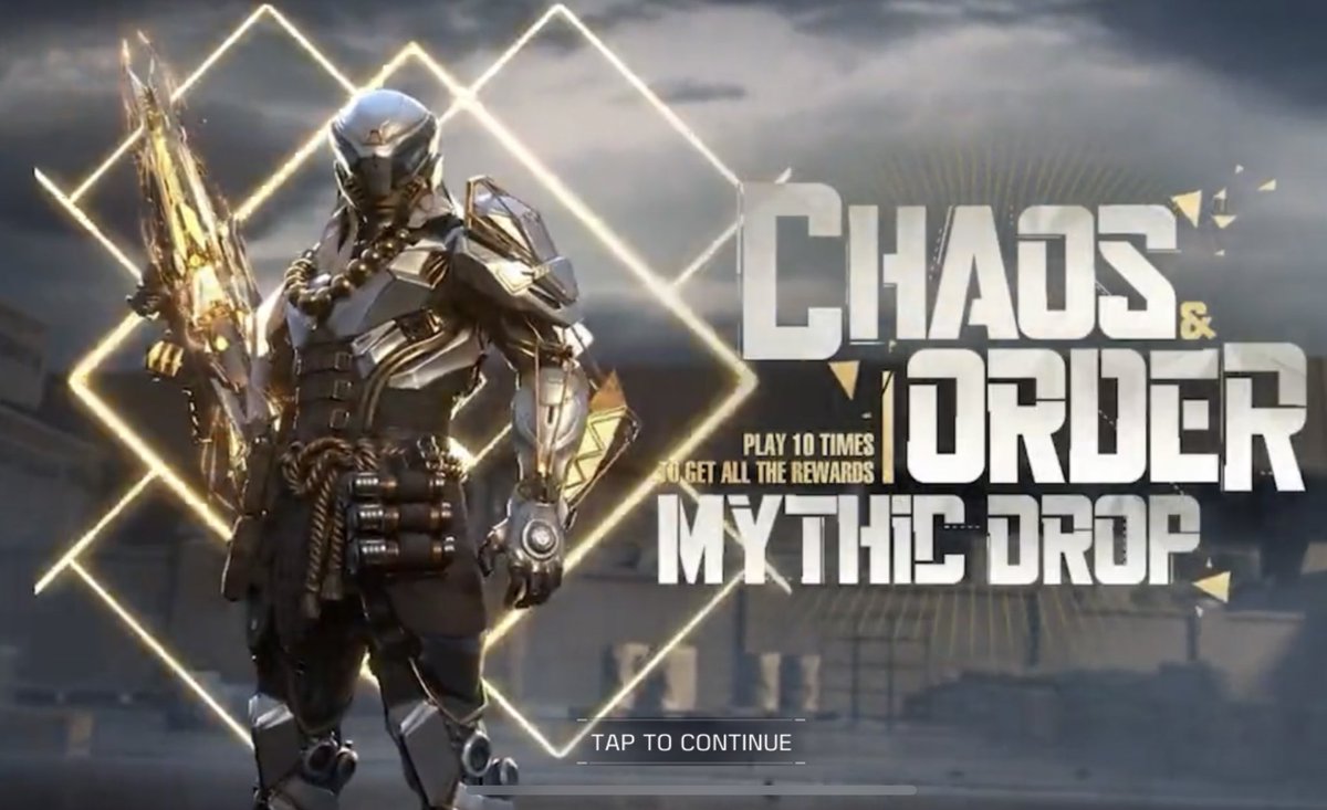 Here is your chance - CHAOS ORDER MYTHIC DROP Giveaway!

How to Win:

💫 - LIKE this Post
💫 - RETWEET this Post
💫 - TAG 2 of your homies below

No bonus points for this but subscribe to me on YouTube - would be a massive W for me!  ❤️✌🏼
youtube.com/user/DeluxeRai…