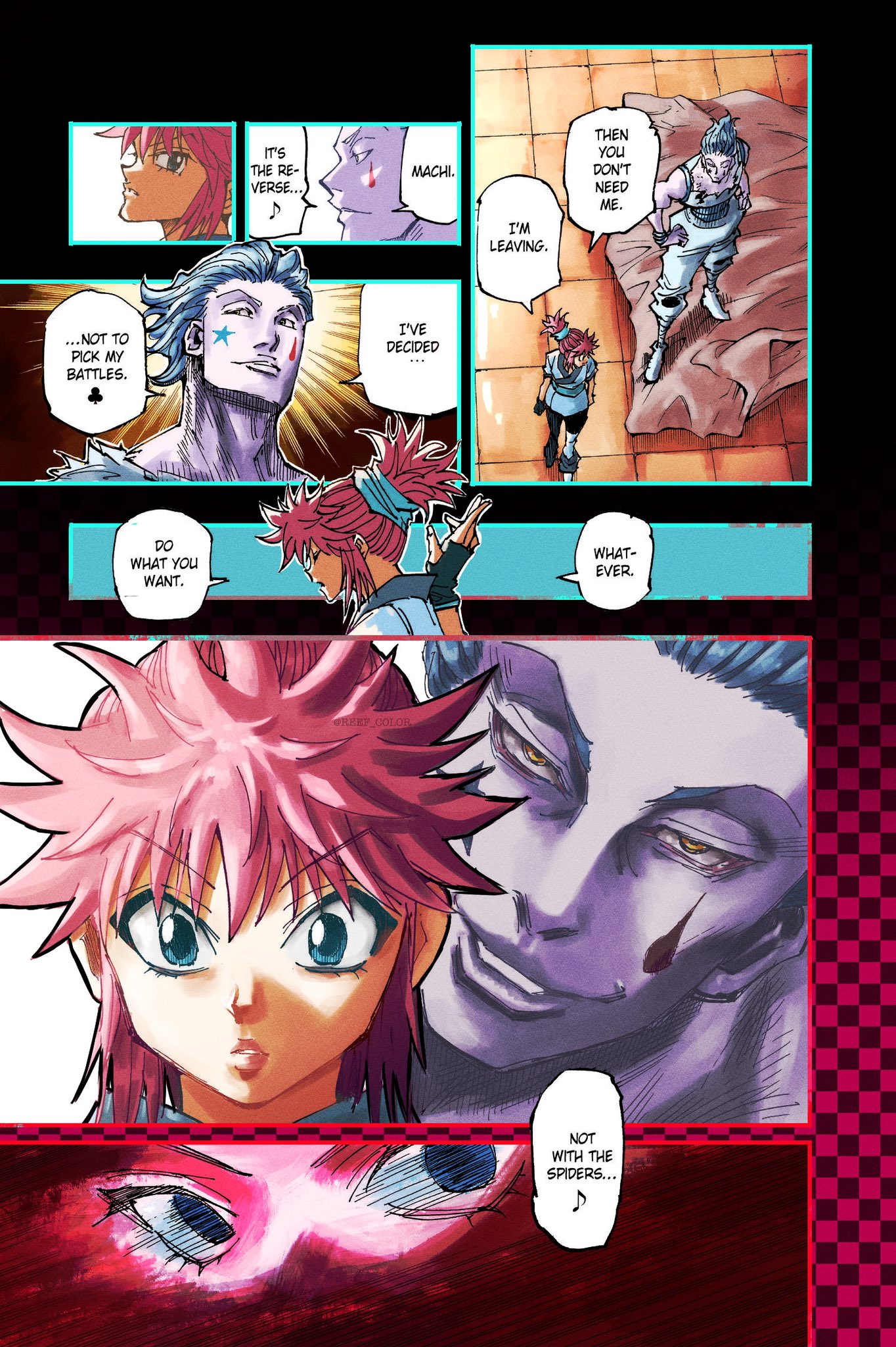 Reef I Ve Decided Not To Pick My Battles Hunter X Hunter Ch 357 Hunterxhunter Hxh T Co Fhfoaxupbv Twitter