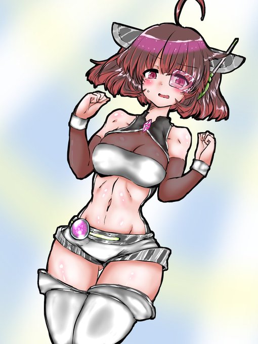 #きりたんキラキラ金曜日 
今回のきりたんは九州そらさん衣装のきりたんです (あげなおしました) 