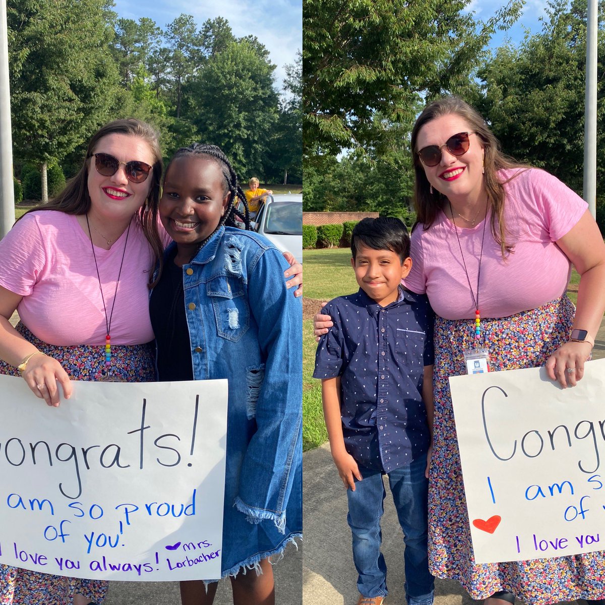 MrsLorbacher's tweet photo. 5th grade graduation! I have been here since these kids were in Kindergarten! So great to see them make it all the way! I’m so proud of them! https://t.co/3hzAzSNNPs