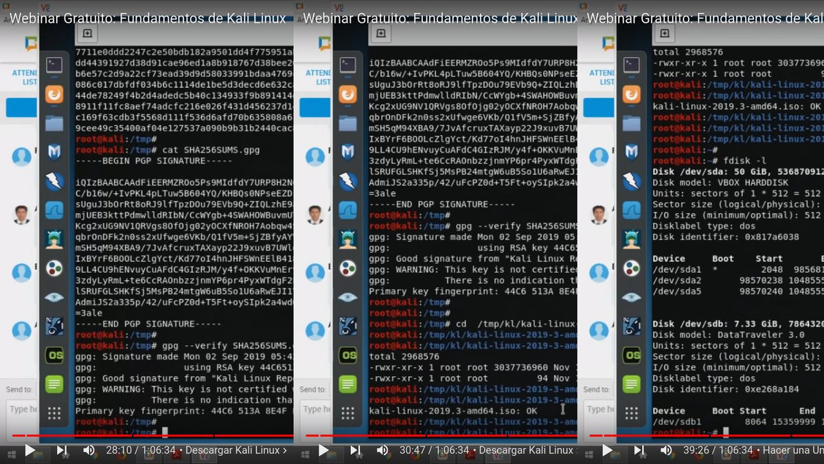 Alonso_ReYDeS's tweet photo. El Webinar Gratuito: "Fundamentos de Kali Linux" está disponible en video. #hacking #cybersecurity #redteam #osint #forensics 🔒 https://t.co/NTosmkduOh https://t.co/szGFhJP9S0