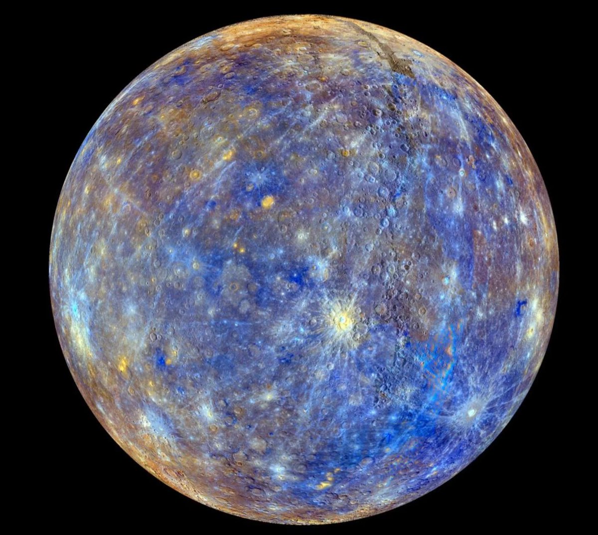 redditSpaceView's tweet image. Clearest picture of Mercury ever taken | NASA
