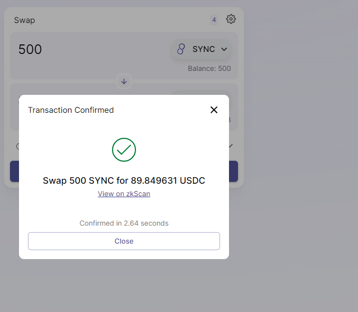 FowlerTerre's tweet photo. GREAT #L222 #zkSync #Layer2 #ZKRollup #testnet #Ethereum #DeFi https://t.co/F7M6szx8Fw