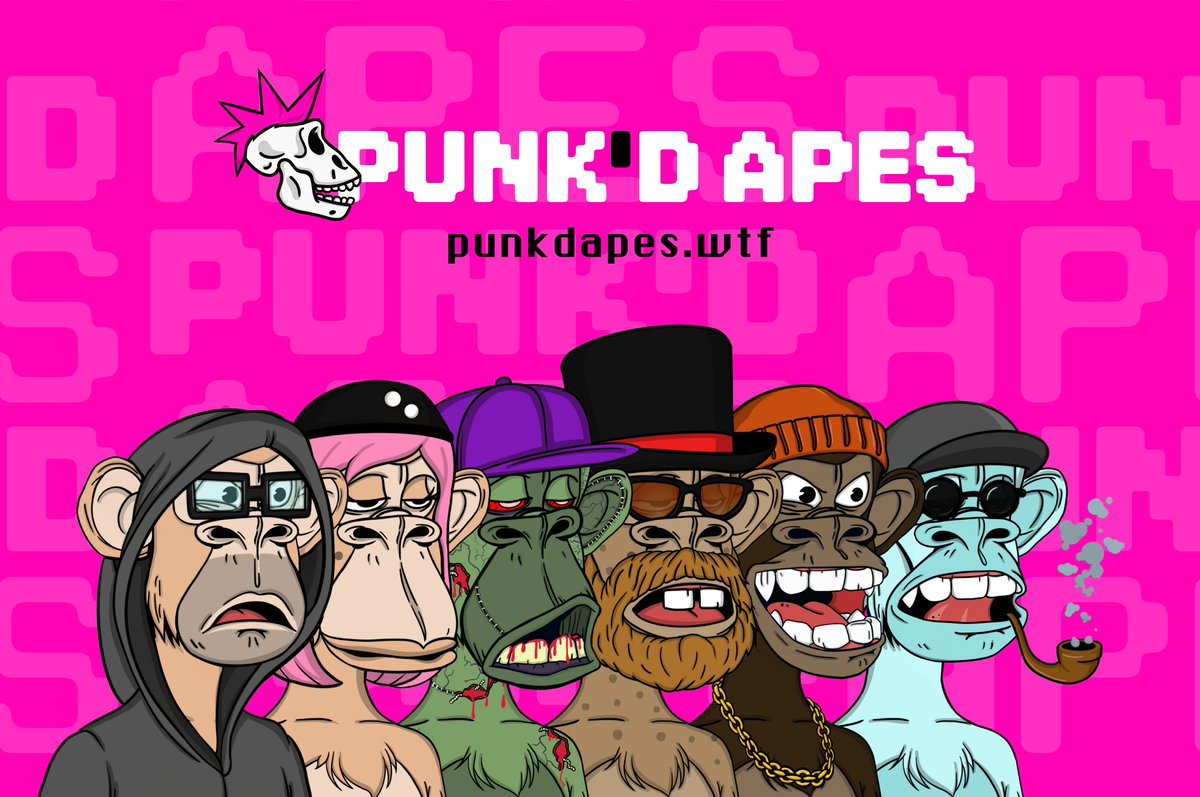 Because WTF not! Minting at punkdapes.wtf for 0.0069