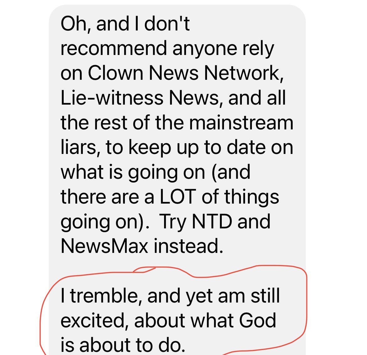 KngR1chard's tweet photo. For those believing the January 6th Insurrection wasn’t planned WELL in advance, the communications below were sent to me late November 2021 via Messenger: https://t.co/ipMbDd1J8k