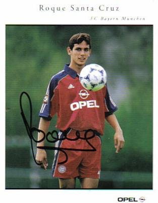 Un Joven Roque Santa Cruz.
Bayer Múnich 🇩🇪