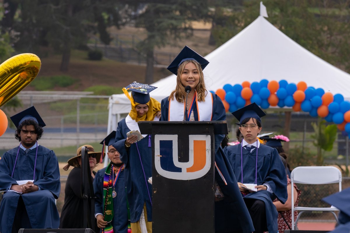 LAUSDSup's tweet photo. #UniversityHS #Classof2022: Thank you for the warm welcome in over 30 languages. Your remarks showcase the diversity celebrated on campus. Keep pursuing excellence, and lead with passion, empathy and kindness. Scholars, in every language spoken today—congratulations! https://t.co/3umMhQPbzP