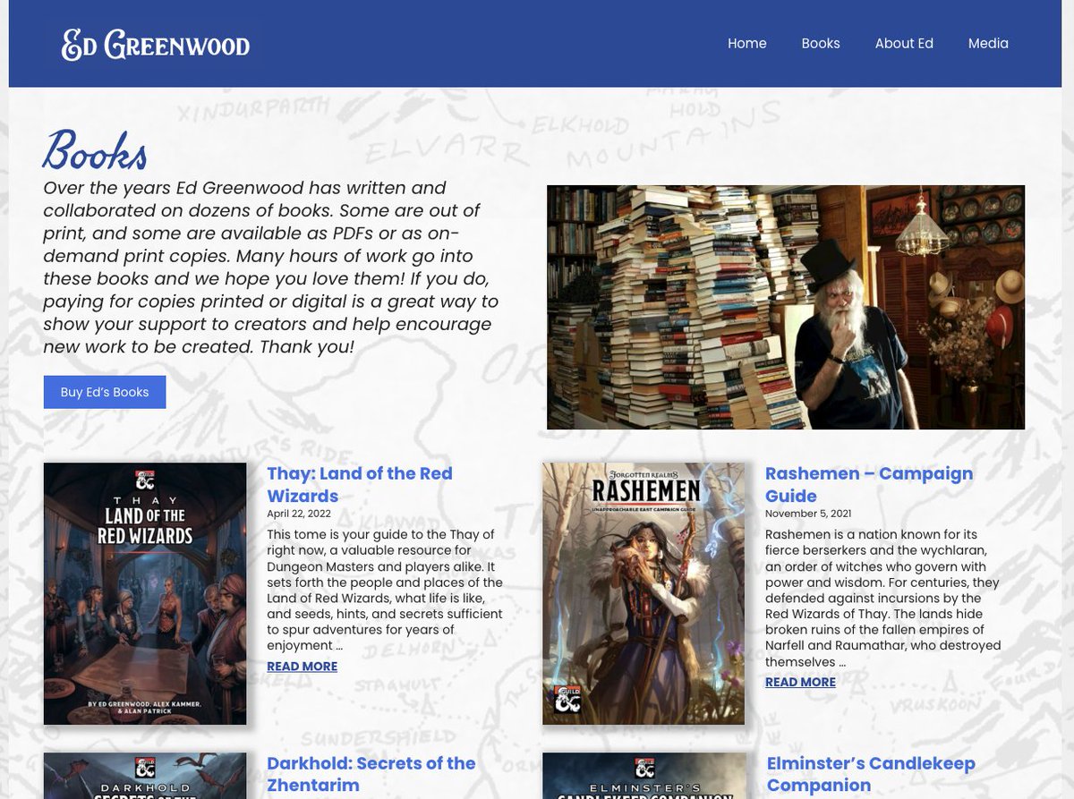 RpgMatch's tweet image. Just got off a call with @TheEdVerse regarding his new website (which is coming!) I think it's looking great. What do you think? #ttrpg