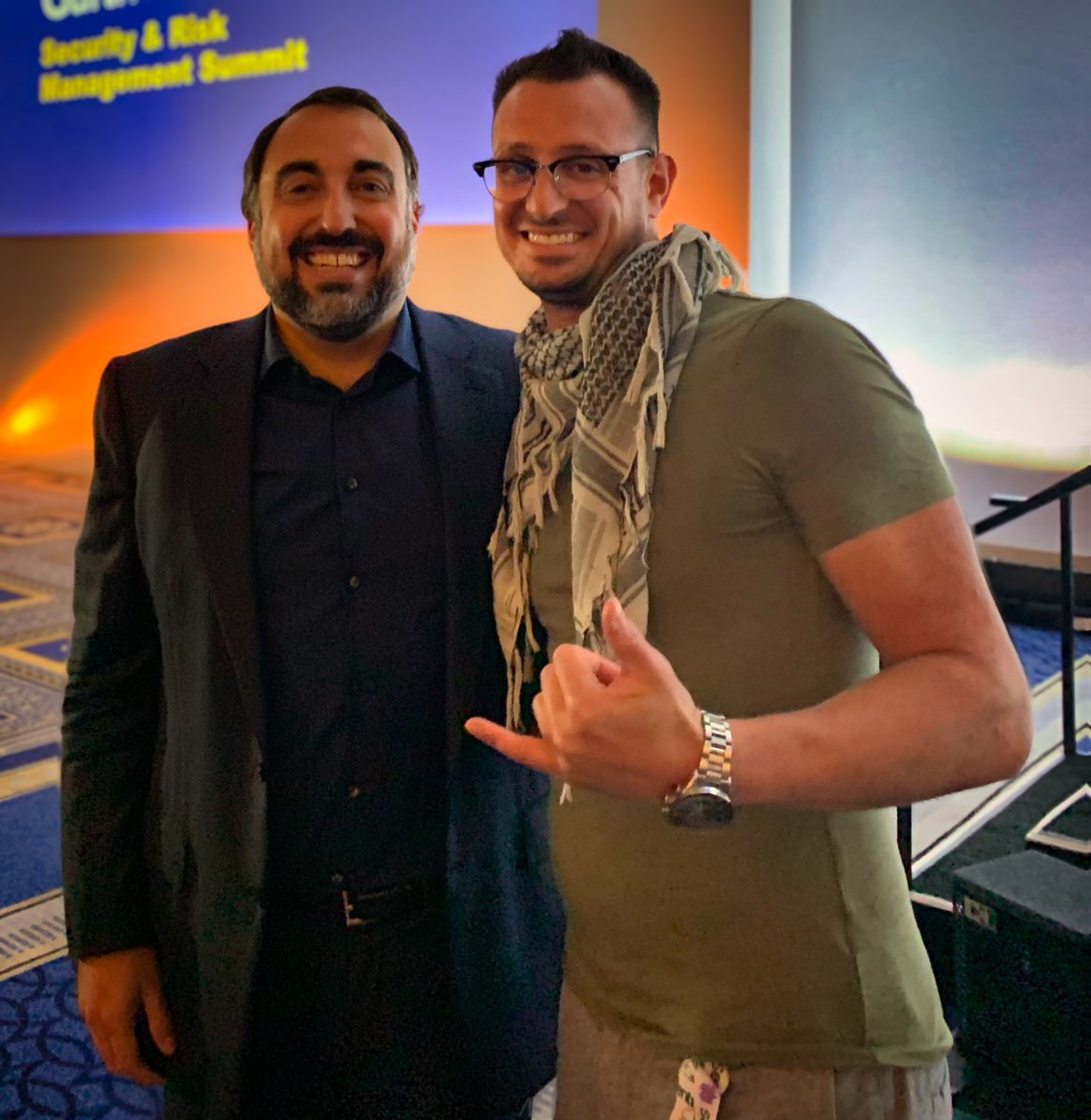 MarioGDiNatale's tweet photo. @alexstamos slaying @ #gartnersec as usual https://t.co/TijBbsGWy2
