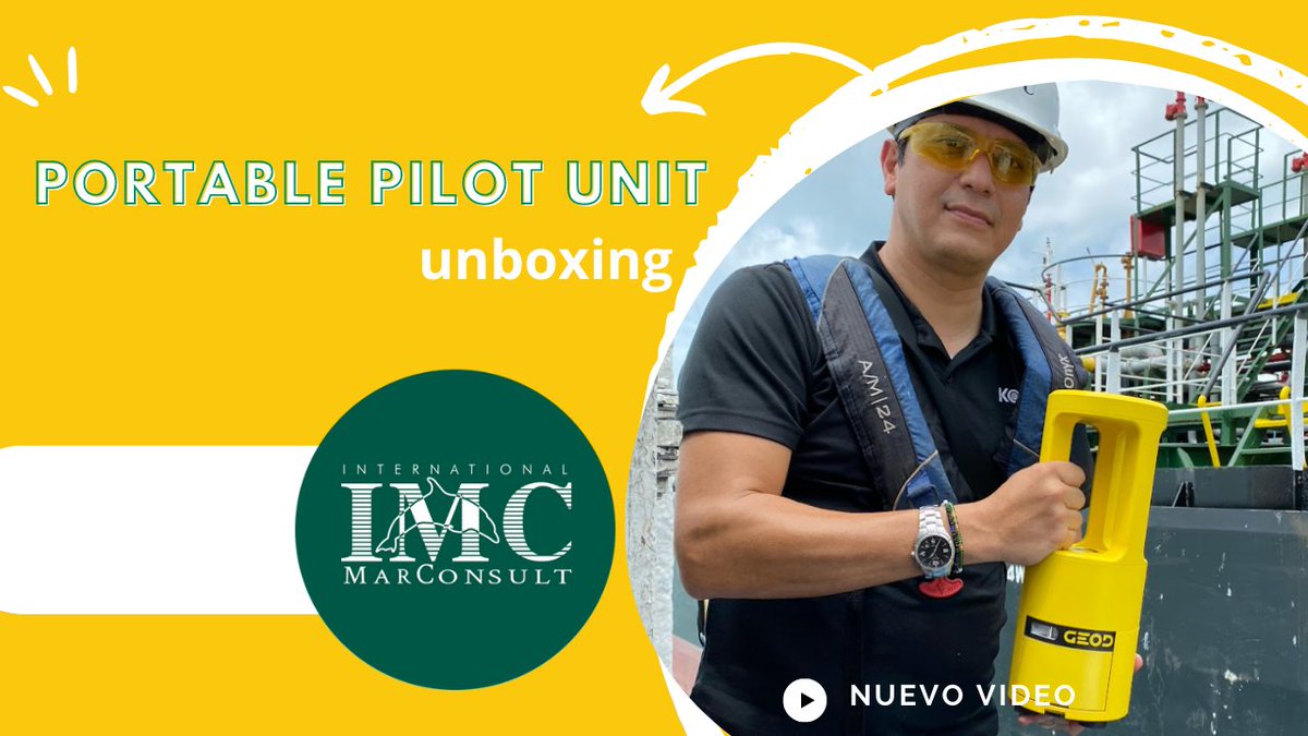 intmarconsult's tweet photo. Bananas PPU Portable Pilot Unit GEOD Unboxing
https://t.co/Vxinmul970
Meet us next week to discover it in priority: IMPA Cancùn 2022
#ppu #impa #cadden #maritimesafety https://t.co/bwHNHbAzD0