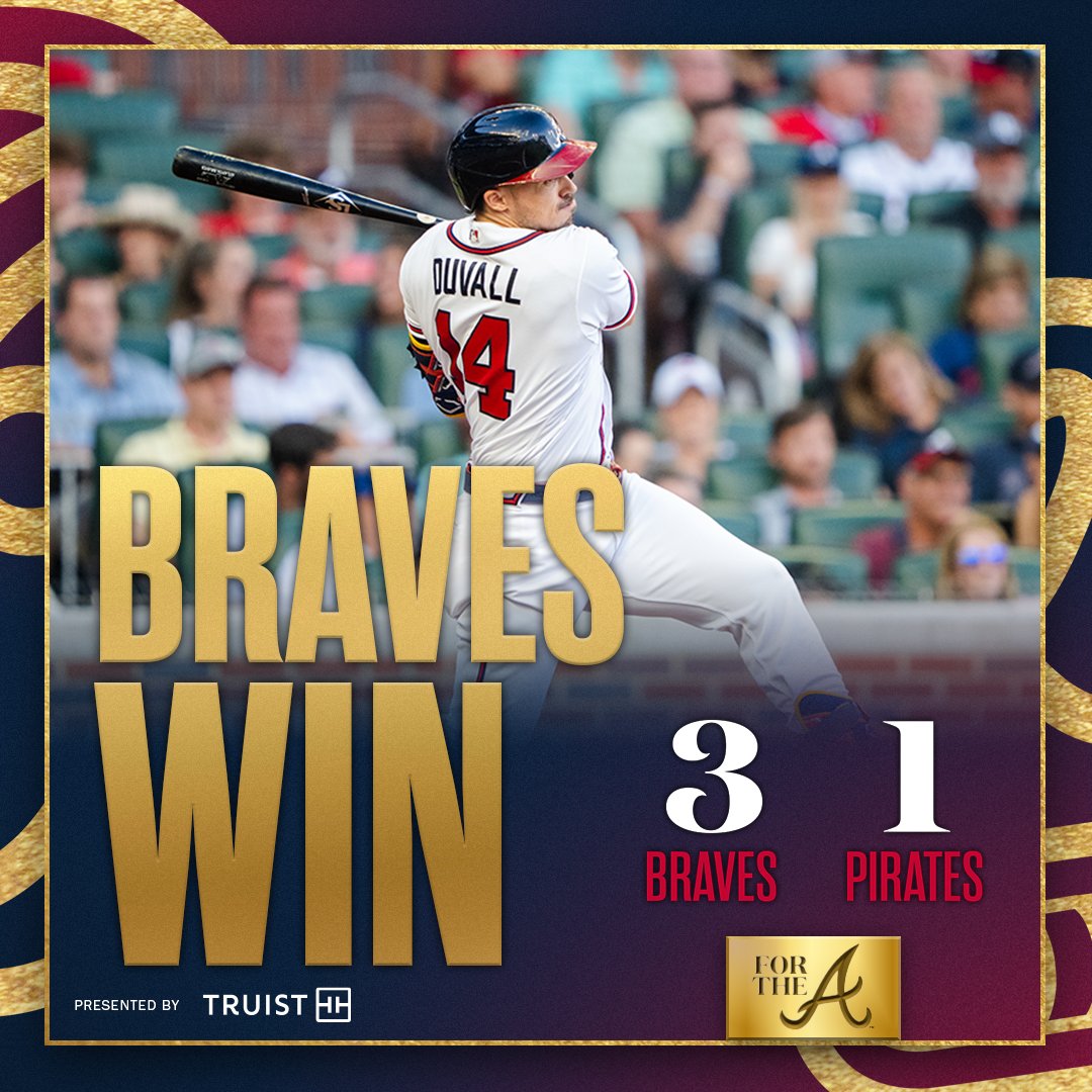 Braves's tweet photo. Make it 8️⃣ in a row!

@TruistNews | #ForTheA https://t.co/KSvBu9uSsn