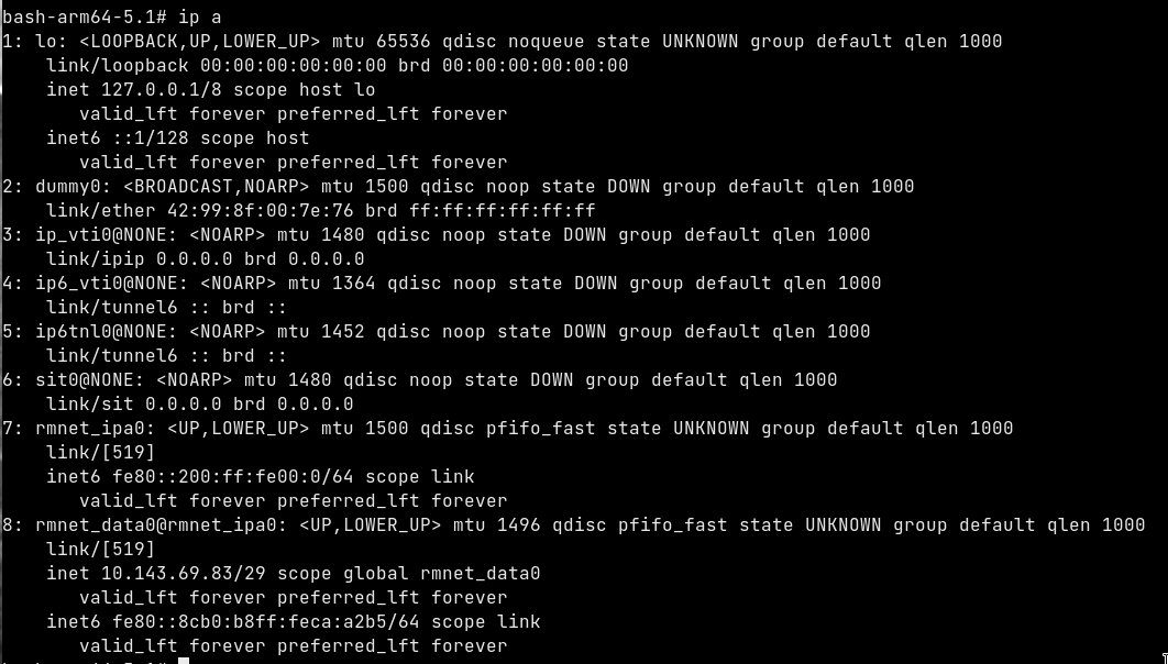 calebccff's tweet photo. Phew, at last. This is a working mobile data connection on upstream AOSP on the #OnePlus 6 using mainline Linux and an entirely open source modem stack! No proprietary RIL here :D https://t.co/Fbjs4Af9Ty