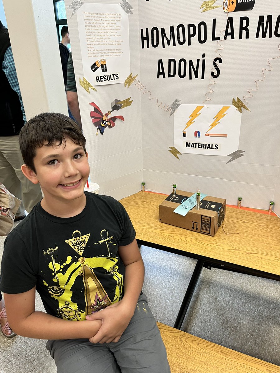 Successful Science and Career Night!  So proud of our young scientists!!