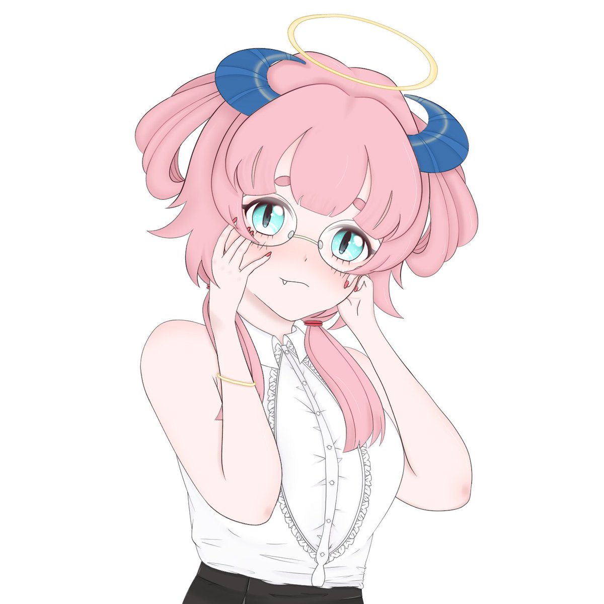 BeaCertain's tweet photo. Hi, I'm Bea (certaindisasters)! I'm an up and coming pngtuber. I like playing cozy games, rpg horror, and just chatting streams. I'm an angel-demoness after everybody's hearts (and souls) 💖
#meetthevtuber #envtuber #vtuber #pngtuber #newvtuber https://t.co/ZEGHwTEvuI