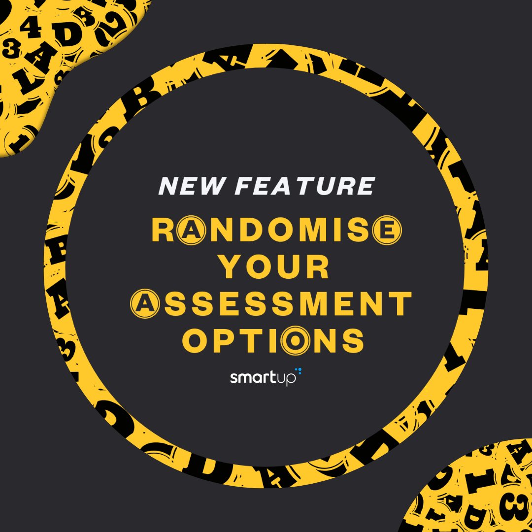 You now have the option to randomise your assessment options! 🔠

Our toggles for randomisation lets you switch up:

- Subsections
- Questions
- Answer Options 

Each attempt can feel like a new assessment, making #learning more engaging!

#reimaginetraining #improvementseason