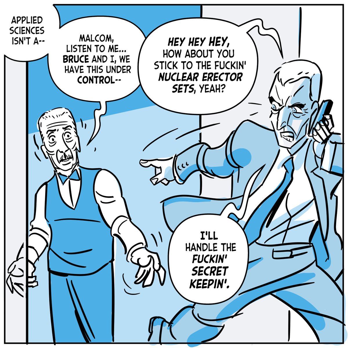 That THE THICK OF IT / THE DARK KNIGHT content you wanted (3/3) 