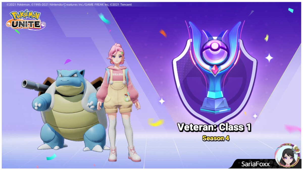 SariaFoxx's tweet photo. #PokemonUNITE #NintendoSwitch https://t.co/KLuIKUYqKk