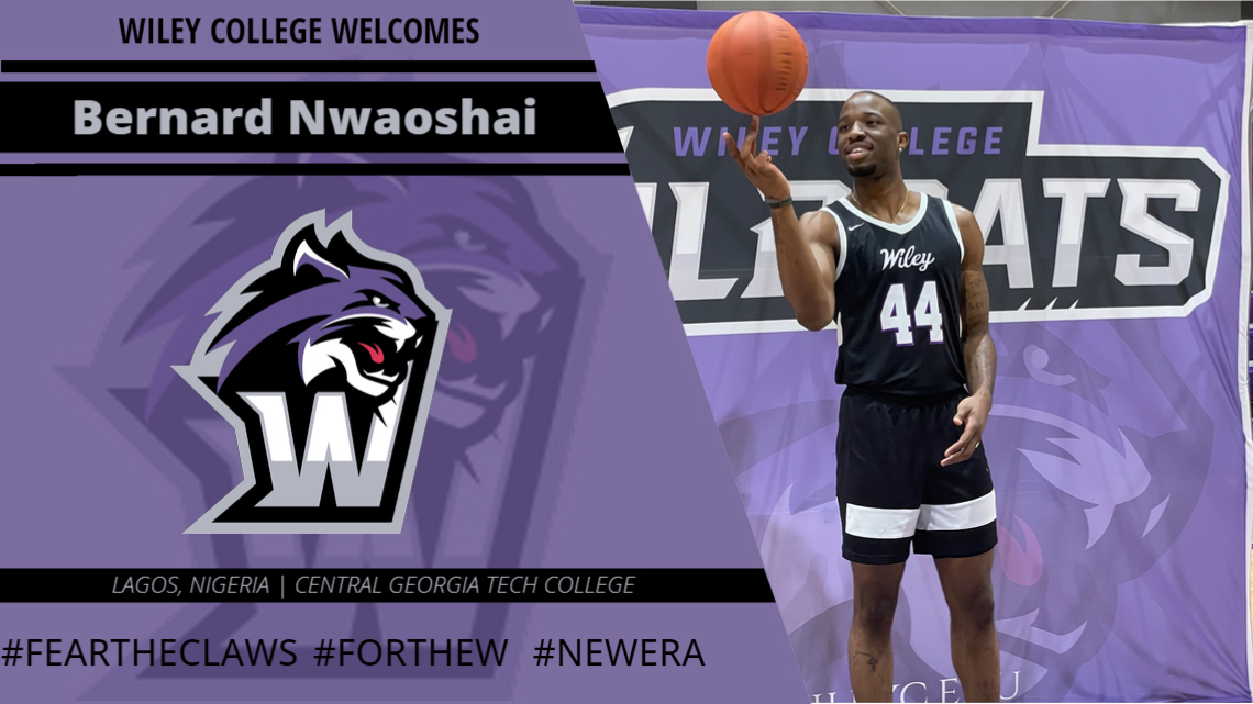 WileyAthletics's tweet photo. The men's basketball team is pleased to announce the signing of sophomore transfer Bernard Nwaoshai from Lagos, Nigeria. Welcome to #WCNation! #FeartheClaws #NewEra #FortheW
https://t.co/67Q1hehtEP https://t.co/LX03Oqorhh