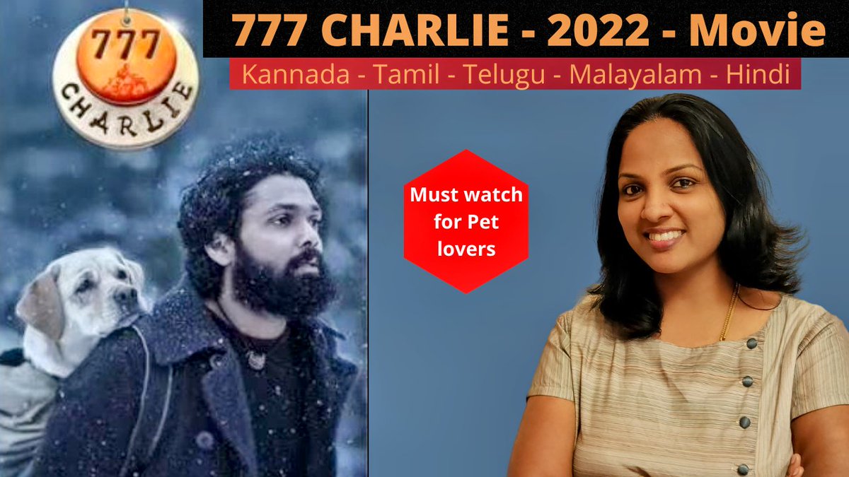 Check the 777 Charlie movie review using the below link. 

youtu.be/DRRmmp7jEwE

#777charlie
#777charliemoviereview
#777charliereview