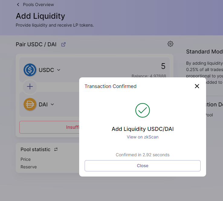 davies_maci's tweet photo. GREAT #L222 #zkSync #Layer2 #ZKRollup #testnet #Ethereum #DeFi https://t.co/j4lydPDCFa