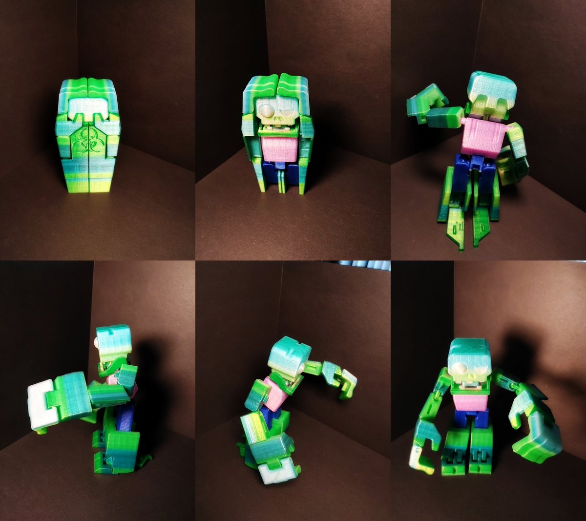 snapmaker's tweet image. #SnapmakerShowcase
😍Our User @BelinNic printed these super awesome transformable models on Snapmaker Original.

👏Now it's time to show yours!
Join the #Snapmaking contest to win big prizes with your  #remainchildlike projects. 

👉bit.ly/3xhgs4I