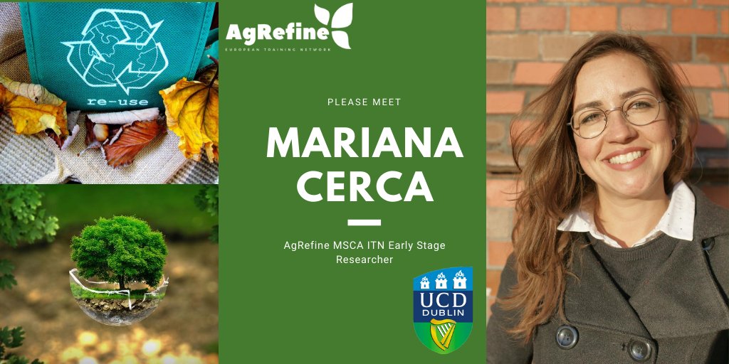 AgrefineI's tweet photo. For the month of June, @Mariana_Cerca is taking control of #AgRefine Twitter account! She's ESR 8, working on #seaweed and #grass supply chains! Stay tuned and meet Mariana: https://t.co/F5Hg9uBu0F
#MSCA #ITN #PhDlife #bioeconomy
#CircularEconomy https://t.co/d6Y38BHY58