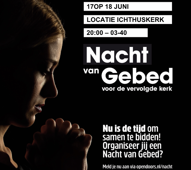 Gebedsnacht "nu is de tijd"