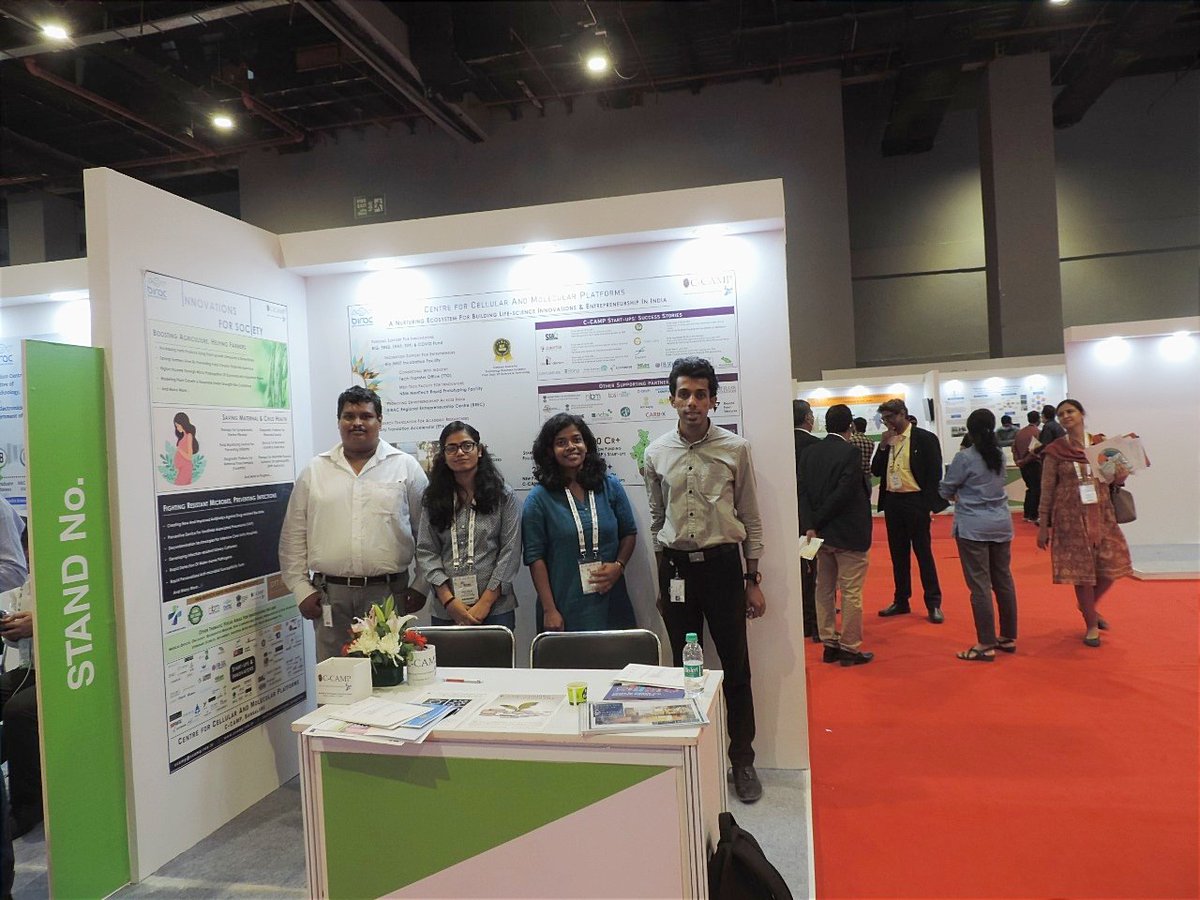 CCAMP_India's tweet photo. CCAMP is delighted to participate in #10YearsofBIRAC celebrations at #BiotechStartupExpo2022 &amp; showcase its programs through our decade-long @BIRAC_2012 partnership! 

Come meet us at booths 100 &amp; 45 to find what we offer through BioNest, BREC &amp; BIRAC SIIP Immersion programs. https://t.co/OJeN9jHp0g