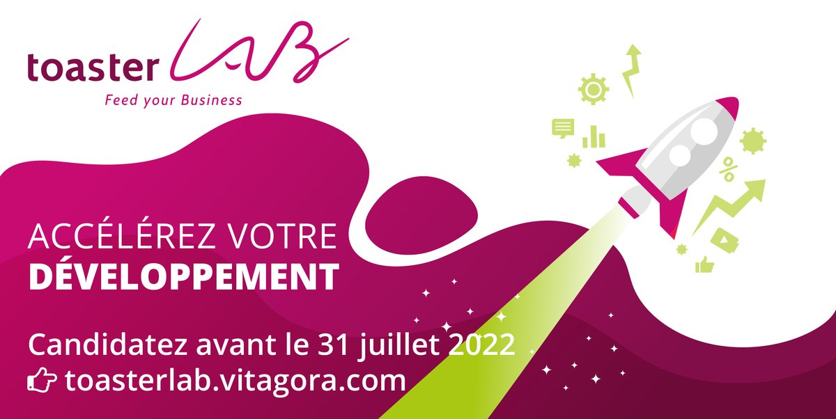 [C'EST REPARTI !] Votre #startup #innovation #foodtech #agtech est en plein développement et aurait besoin d’un petit coup de pouce ? 👍 🚀 Candidatez à notre programme d’accélération avant le 31 juillet ! #croissance #industrialisation #marché ➡️ RDV sur toasterlab.vitagora.com/fr/candidatez/…