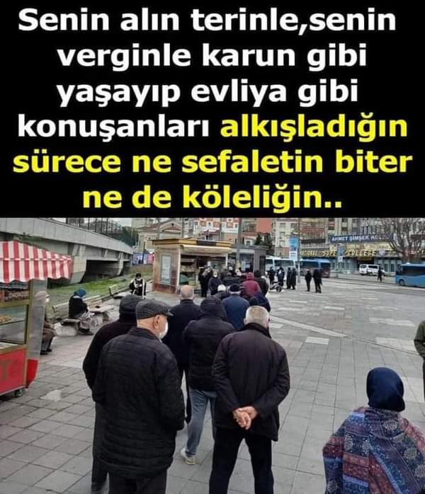 ... Elektriğe  % 15 zam, Doğalgaza % 30 zam ....
Resmi enflasyon %73.50 
Hissedilir enflasyon %250
Açlık sınırı 7.000 tl
Yoksulluk sınırı 19.000tl
En düşük emekli maaşı 2500tl
Asgari ücret 4.250tl
Orta direk tamamen yok oldu.
En dip ve en üst var.

#ZamGeldi #EkonomiMasalıBitti