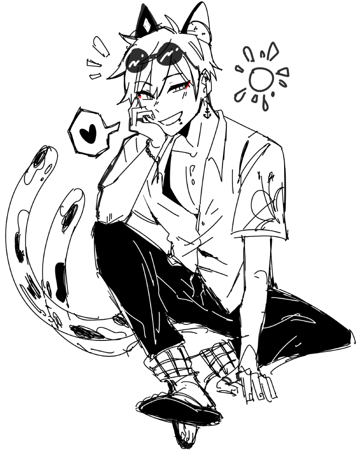 [ocs] some kans bc i miss them. cat ver &amp; fox ver 