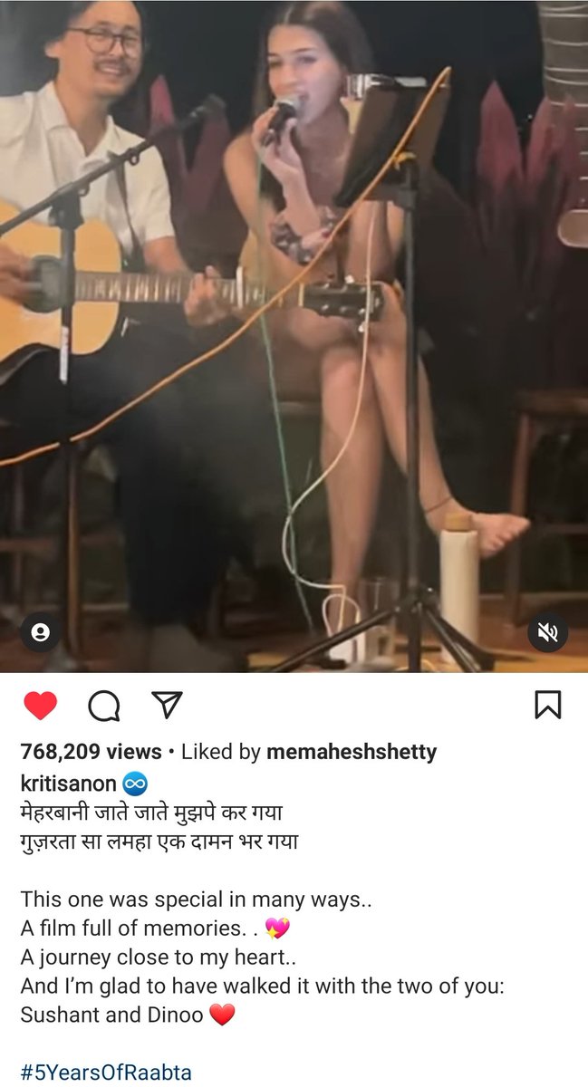 Sanjanacutie's tweet photo. Dil ke makaan mein
Tu mehmaan rahaa, rahaa
Aankhon ki zubaan
Kare hai bayaan kahaa ankahaa…
#5yearsOfRaabta #5YearsOfSSRAsShiv #SushantSinghRajput #kritisanon https://t.co/NGy93FRFbB