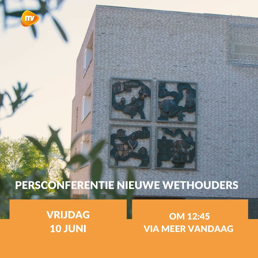 𝗞𝗶𝗷𝗸 𝘃𝗮𝗻𝗺𝗶𝗱𝗱𝗮𝗴 𝗹𝗶𝘃𝗲 𝗺𝗲𝗲 𝗻𝗮𝗮𝗿 𝗱𝗲 𝗽𝗿𝗲𝘀𝗲𝗻𝘁𝗮𝘁𝗶𝗲 𝘃𝗮𝗻 𝗱𝗲 𝗻𝗶𝗲𝘂𝘄𝗲 𝘄𝗲𝘁𝗵𝗼𝘂𝗱𝗲𝗿𝘀. Vanaf 12:45 uur live op Meer Vandaag. 
👉 mvndg.nl/69t5kVc7