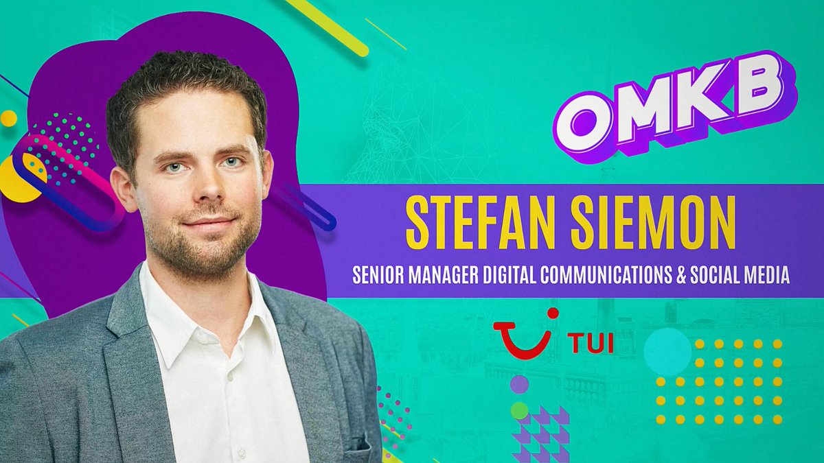 OMKI25's tweet photo. @StefanSiemon, Senior Manager Digital Communications &amp; Social Media bei @TUIGroup, gibt dir auf der OMKB SUMMER EDITION einen Einblick in das heiße Thema #SocialInfluencer. JETZT #Tickets 🎟️ sichern für die virtuelle Konferenz am 21. und 22. Juni ➡️ https://t.co/GTsX0fAAJu https://t.co/8J3JaiNwMd