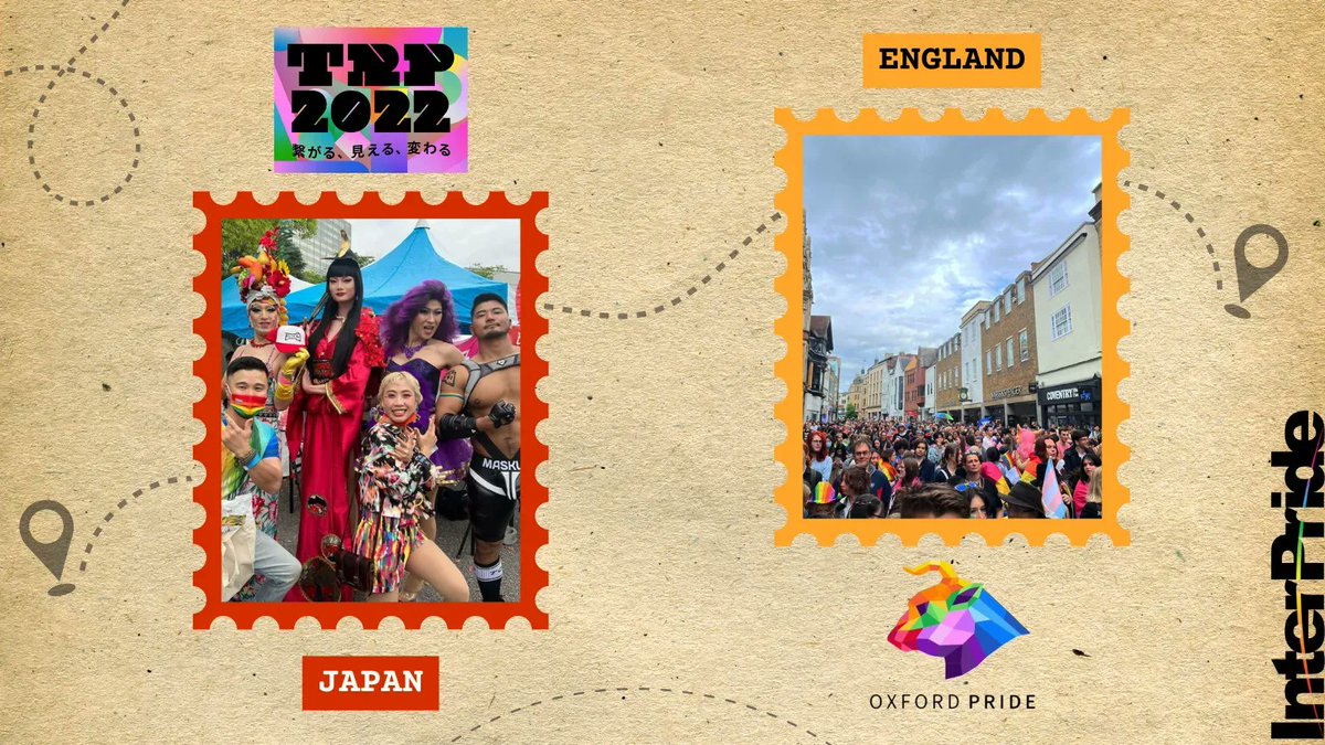 InterPride's tweet photo. Do you know "How to Pride" worldwide?
InterPride is spotlighting our member Pride organizations, #TokyoRainbowPride & #OxfordPride! The #LGBTQIA+ community is gaining recognition in both #Japan & #England!
#InterPride #HowToPride #LGBTQIAPlus #Pride
@Tokyo_R_Pride @oxfordpride https://t.co/eDDpLb5WL3
