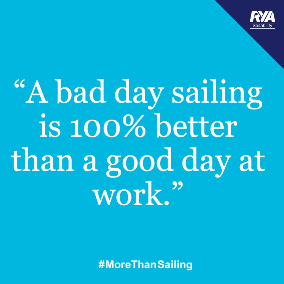 Hands up who's sailing this weekend 🙌

Whether you are sailing on inland waterways, a local reservoir or the high seas, please share your photos with us, we love to share the story of #Sailability

#MoreThanSailing #WeekendVibes