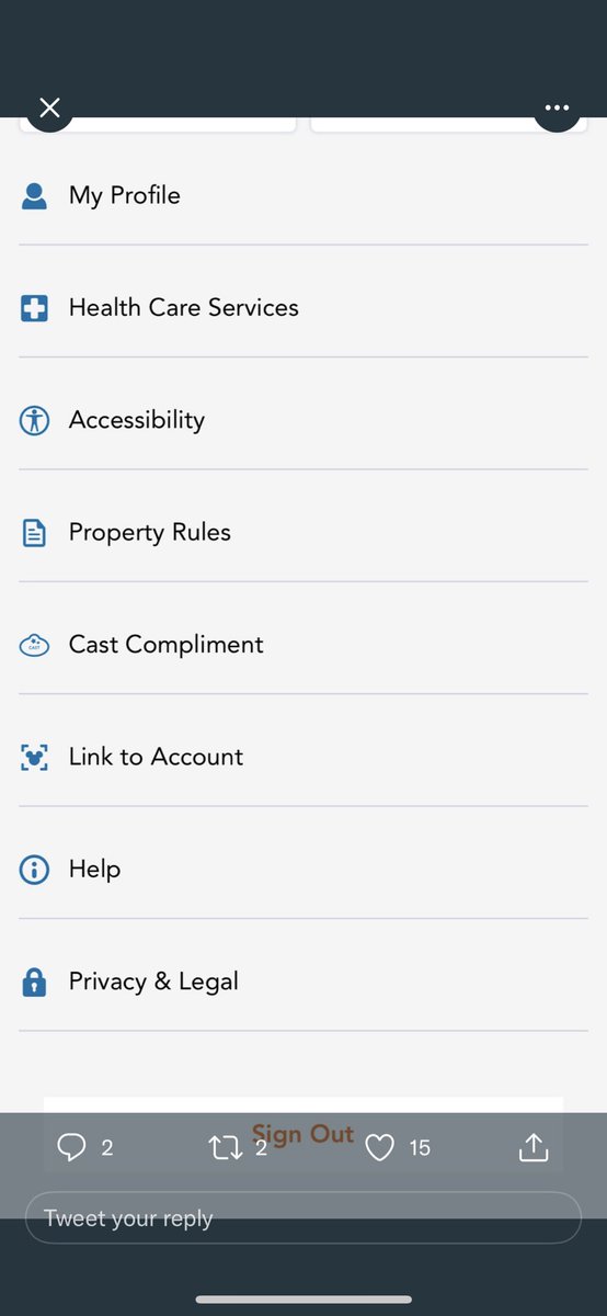 LooRiley's tweet photo. @salriley79 @WDWGuestService You can give them a cast compliment on the my Disney experience app now Sal ❤️ glad you got it sorted! Xx https://t.co/5w4U9SpWI7