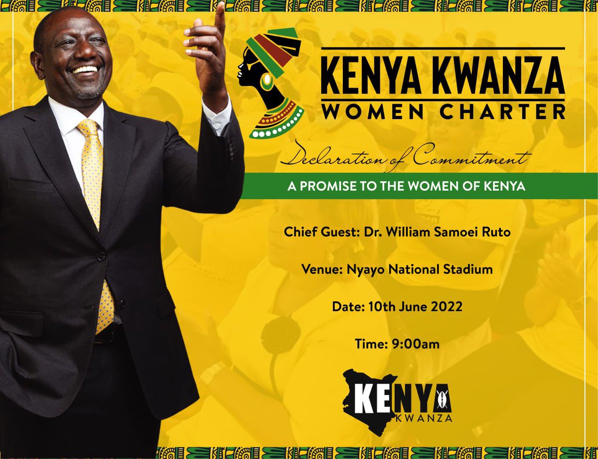 A function like no other prioritizing Women Economic  Empowerment
#KenyaKwanzaLadiesFirst