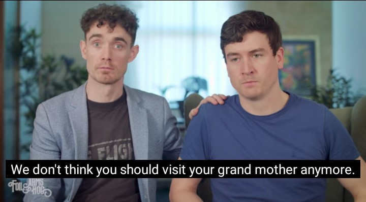 Sudipta_Sharmin's tweet image. I know Mrs Geraghty is all about gin &amp;amp; tonic, probably tea isn't her thing, but this feels like such a strong reference to her, especially with the mention of the age. The grandson is identical too! 😄👵🏻☕ #TeaAddiction #MrsGeraghty #FoilArmsAndHog